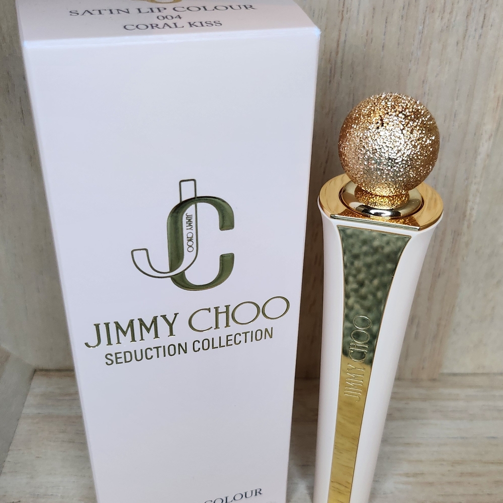Jimmy Choo Satin Lip Colour - Coral Kiss
